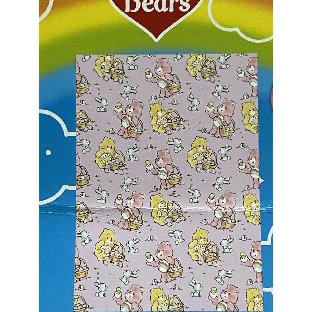 Care Bears Easter Eggs‎ Bunnies Chicks Throw Blanket 50”X 70” Cheer Bear NEW